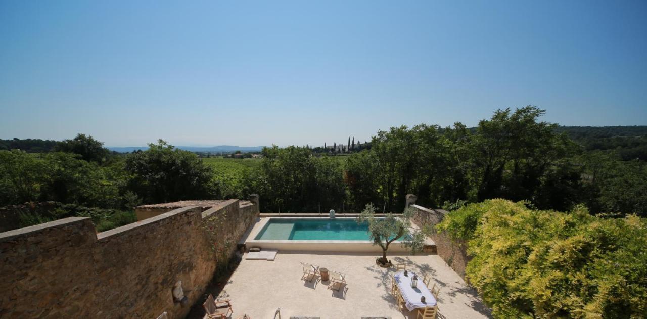 Les Yourtes De Provence Bed and Breakfast Saint-Paulet-de-Caisson Esterno foto